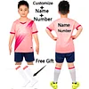 2023 Kids Football Uniforms Boys Girl Soccer Sports Uniform Custom Boys Football Jersey tracksuit children's football suit Socks