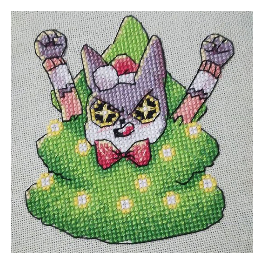 

Cartoon Character - 11CT Stamped Cross Stitch - 40*40CM, 501 Original