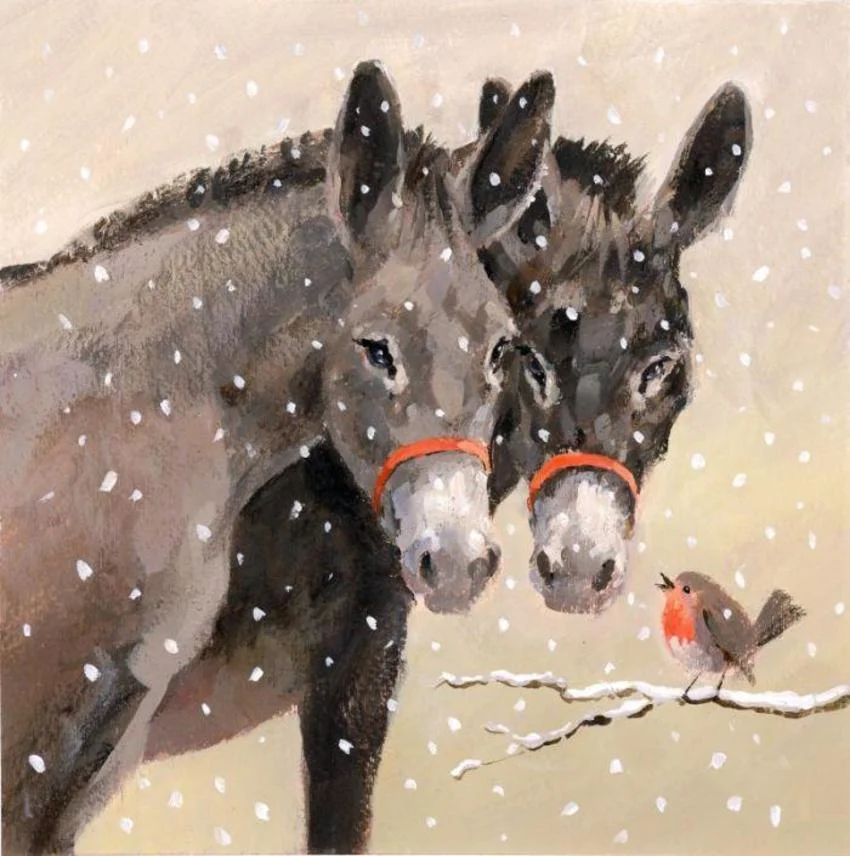 Diamond Painting - Full Round/Square Drill - Donkey(30*30 - 50*50cm)