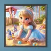 Disney Princess Cinderella-Full Round Diamond Painting 40*40CM