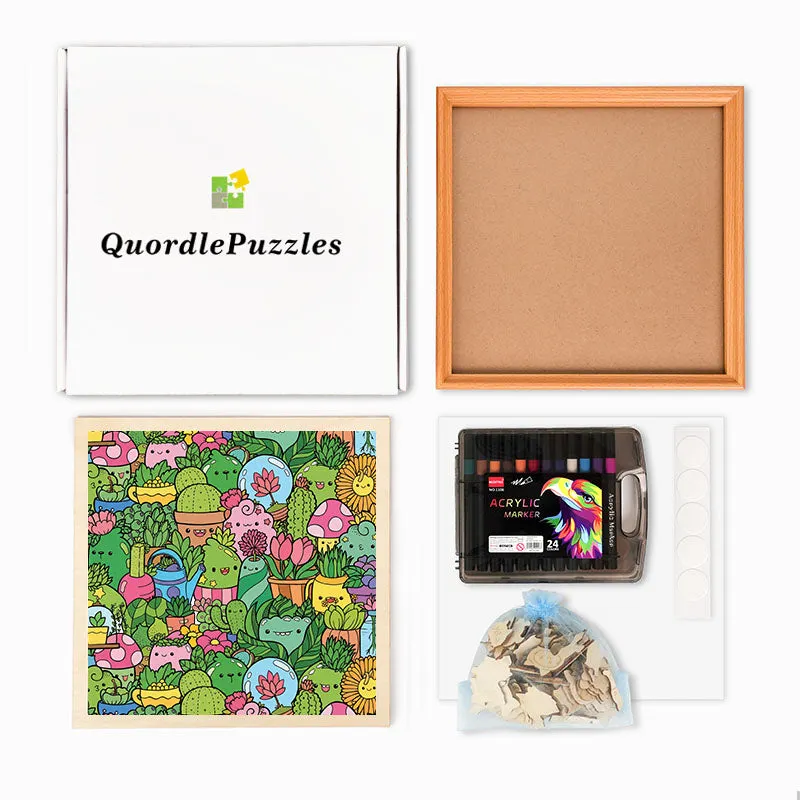 Original kit photo. Coloring supplies vary by selected option.