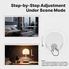 Smart Scene Switches Rotary Button 5 Actions Home Scenarios Smart Wireless Knob Button Switches Battery-Powered for Home Automation Intelligent DIY
