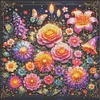 Diamond Painting -DIY Round Drill Flowers(40x40cm)