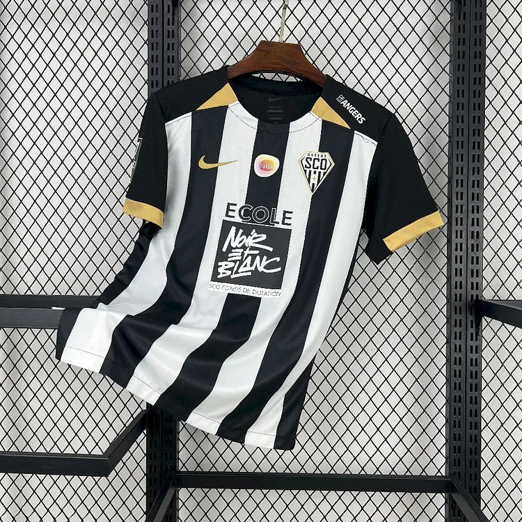 【S~4XL】Angers 25/26 Home Football Jersey