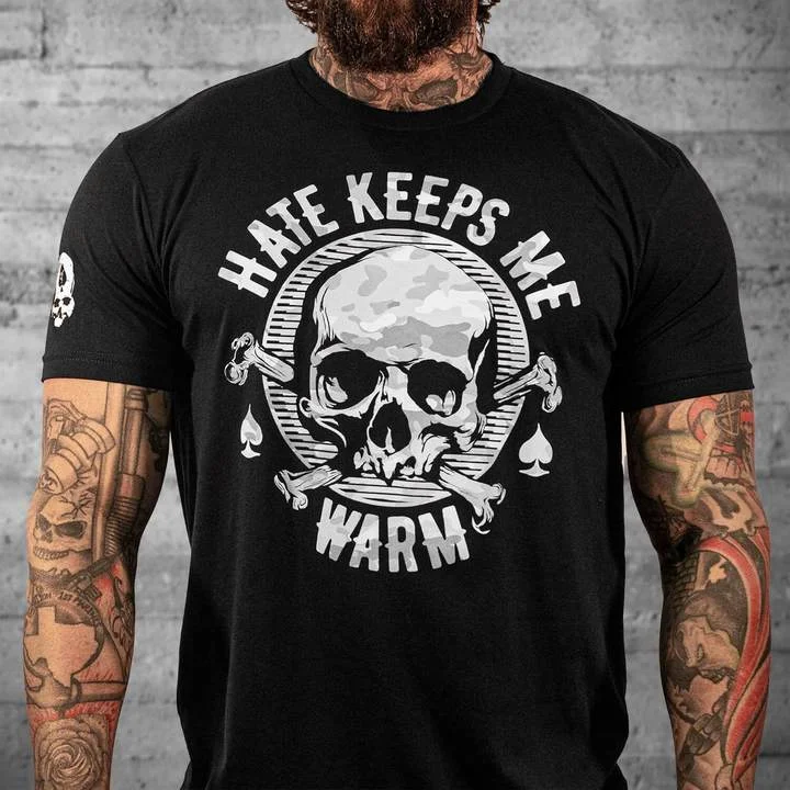 MEN'S CASUAL HATE T-SHIRT