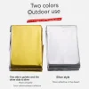 GOLD-10 PACK &bull; Emergency Solar Blanket Survival Safety Insulating Mylar Thermal