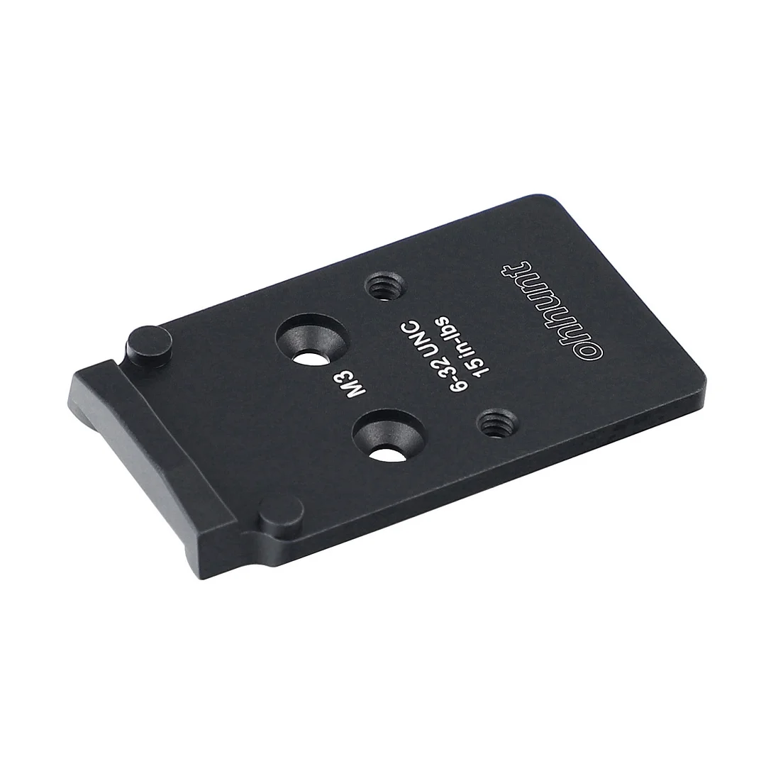 ohhunt&reg; Walther PDP 2.0 Adapter Plate Compatible with  RMR / SRO Holosun 407C 507C 508T and RD-U2 RD-U4 CNC 7075-T6