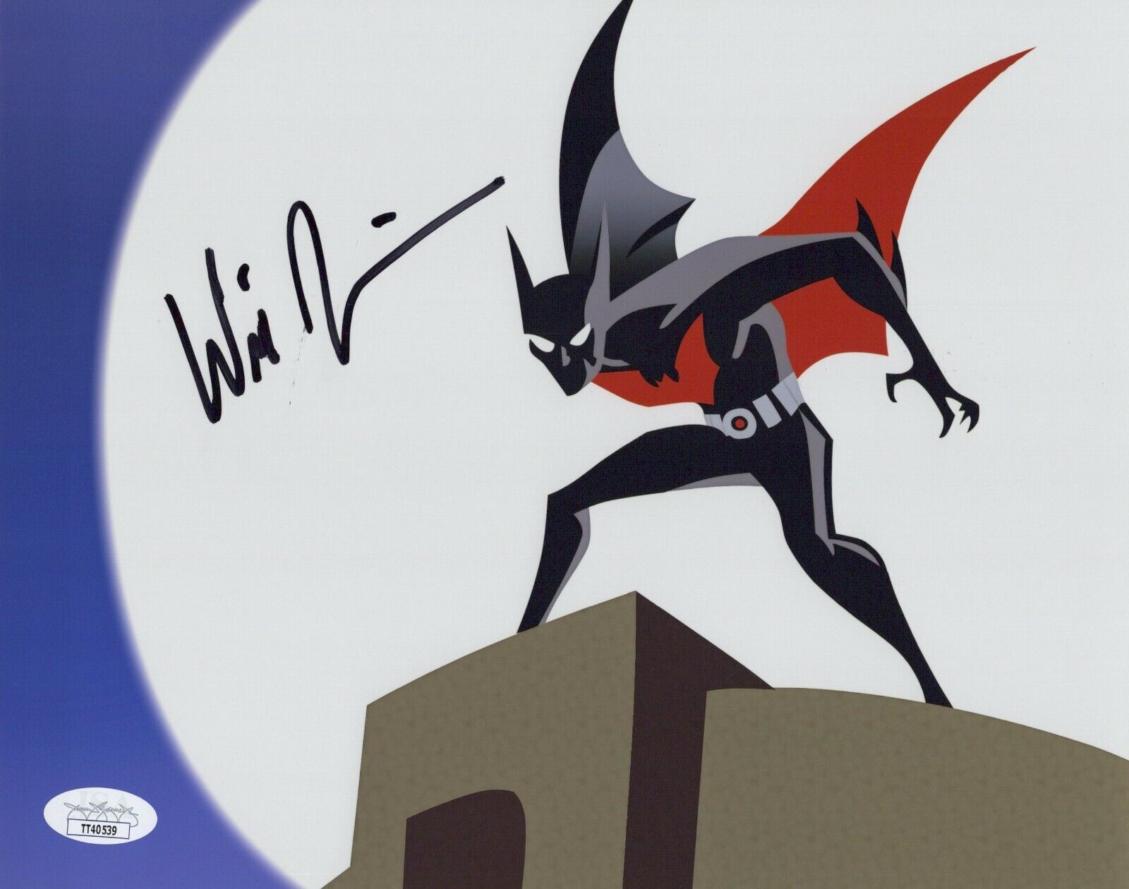 WILL FRIEDLE Signed 8x10 BATMAN BEYOND Photo Poster painting Authentic Autograph JSA COA Cert