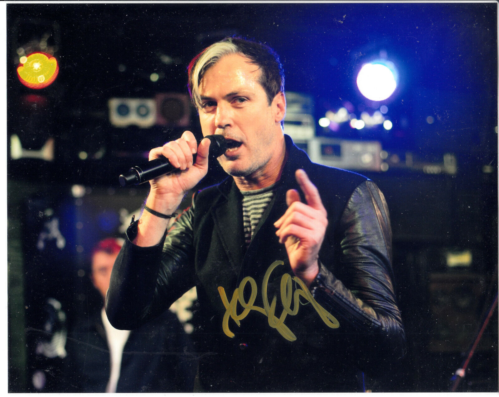 Fitz and the Tantrums lead singer Michael Fitzpatrick Signed 8x10