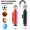 20PSI Hand Air Pump with Pressure Gauge Manual Tire Pump for MTB Road Bike
