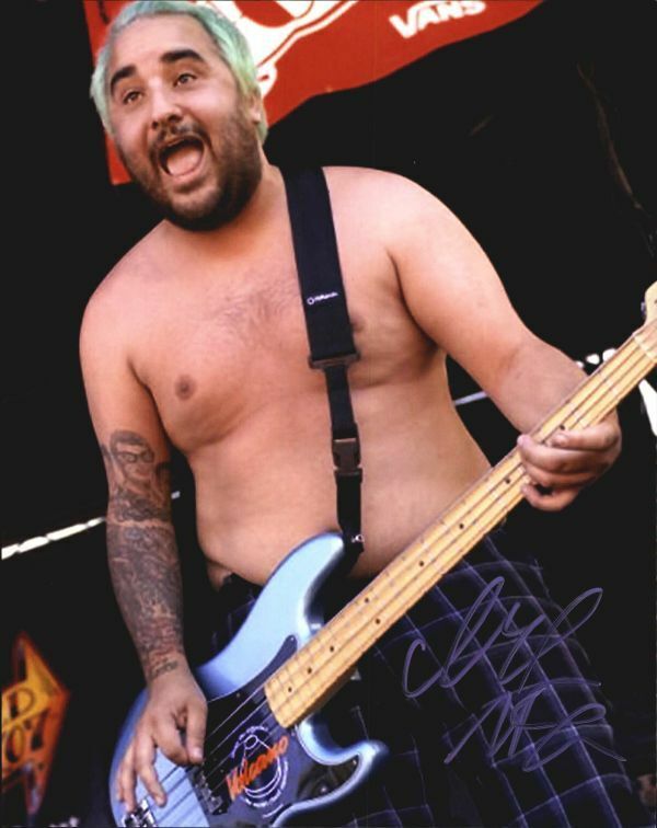 Ian Grushka New Found Glory Authentic signed 8x10 Photo Poster painting |CERT Autographed 326-c