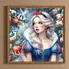 Diamond Painting -DIY Round Drill Snow White（40x40cm）