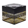 Iron Hollowed-out Solar Lantern Light Waterproof Solar-powered Atmosphere Lights Dustproof Decorative Mandalas Light for Courtyard Garden Corridor Balcony