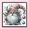 Snowflake Gnome-11CT Stamped Cross Stitch 40*40cm/15.75*15.75in tapestrymarket