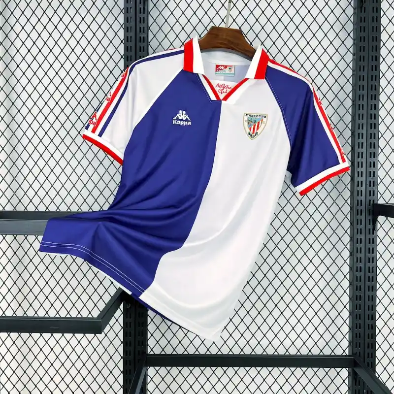 Retro 1997-98 Athletic Bilbao Soccer Jersey Away