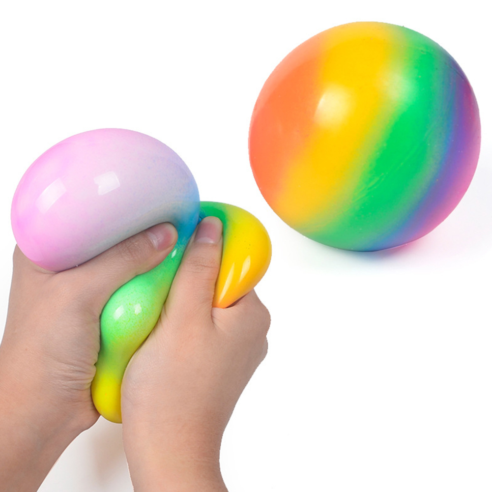 

7cm Rainbow Ball - Pop It Fidget Toy, 501 Original