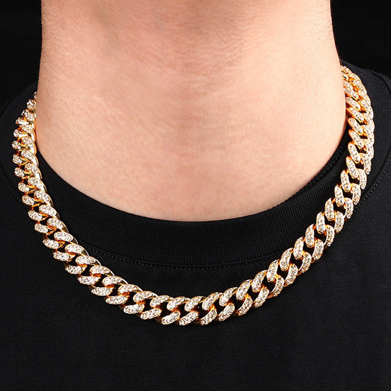 Trendy 12mm Bar Cuban Necklace - SOPULA