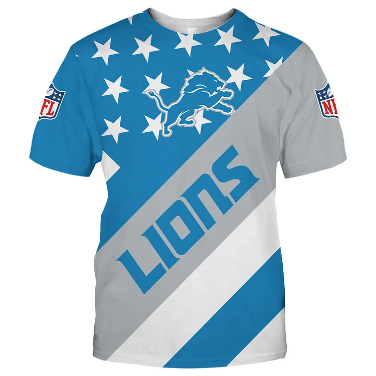 Detroit Lions All Over Print T-Shirt
