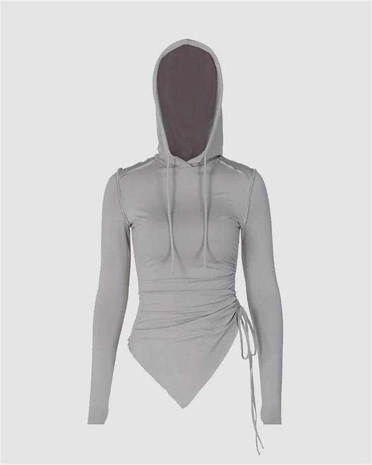 Ventchester Ruched Hoodie