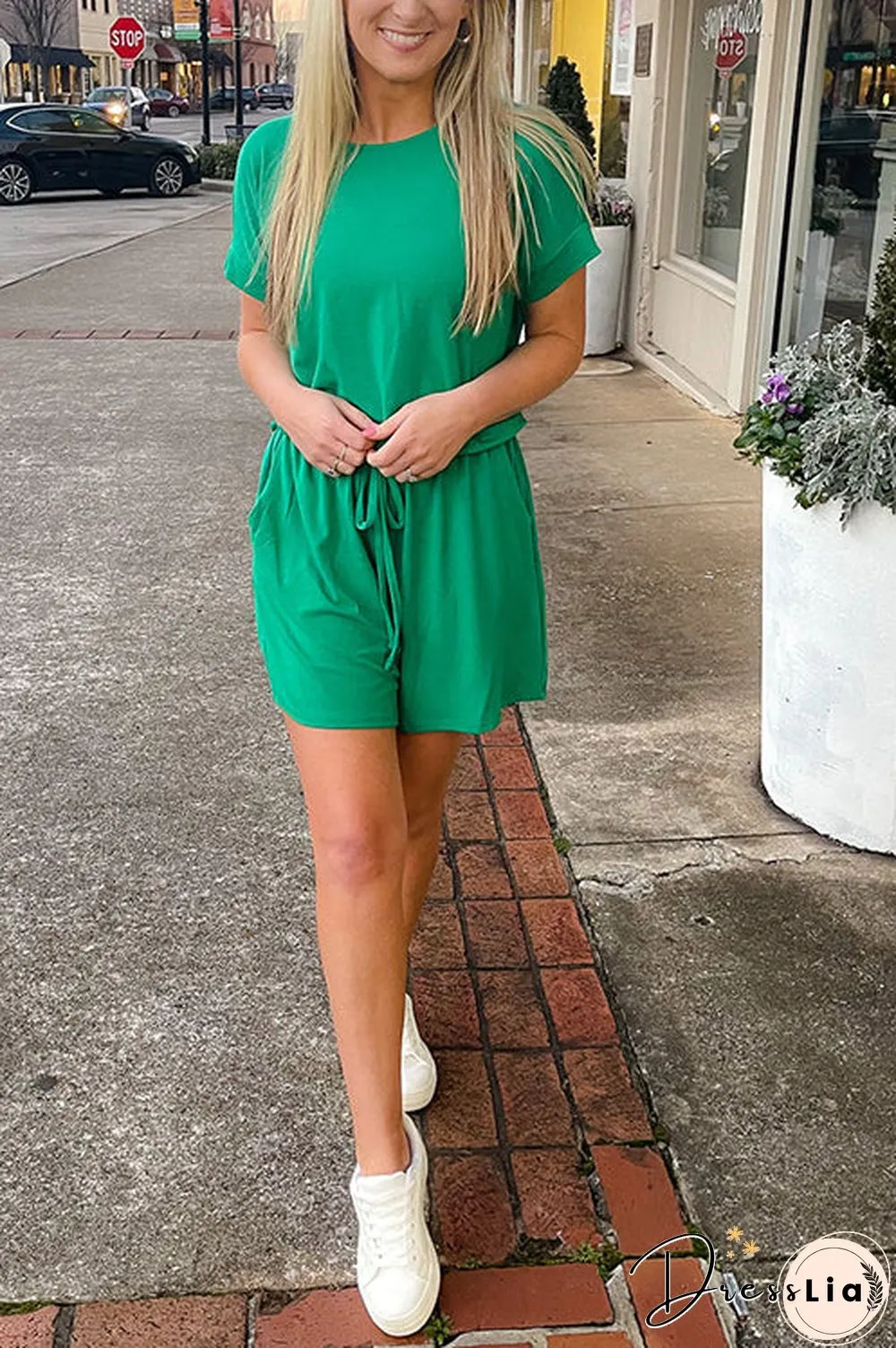 She'S So Lovely Romper