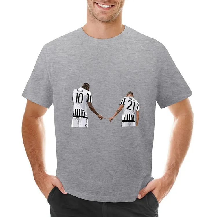 Pogba and Paulo Dybala Soccer Culture Inspired T-shirt