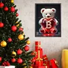 Diamond Painting -DIY Full Square Drill Heart Bear Letter B
