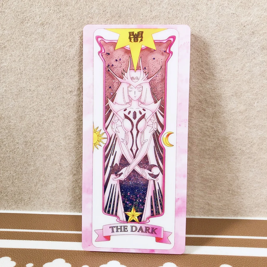 DIY Sakura quicksand Clow Card
