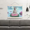 Diamond Painting-DIY Crystal Rhinestone Lotus Statue