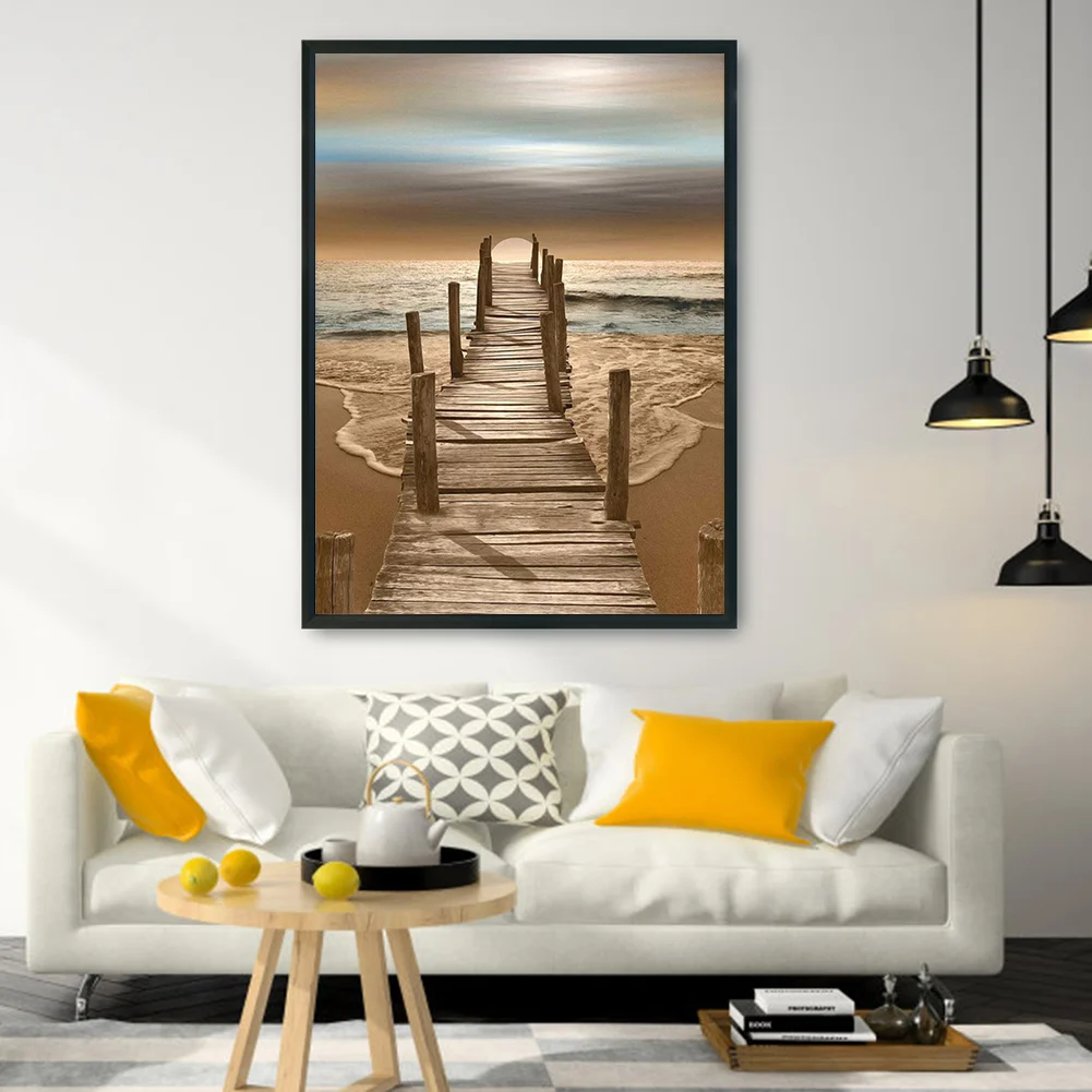 11ct Stamped Cross Stitch - Seaside(36*46cm)