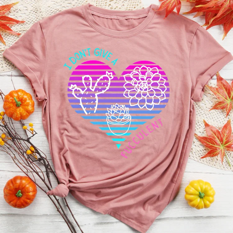 PSL-Nature Lover-Retro Vaporwave Aesthetic Succulent Cactus T-Shirt-012167