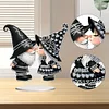 DIY Gnome Couple Diamond Painting Acrylic Single Side Desktop Decor
