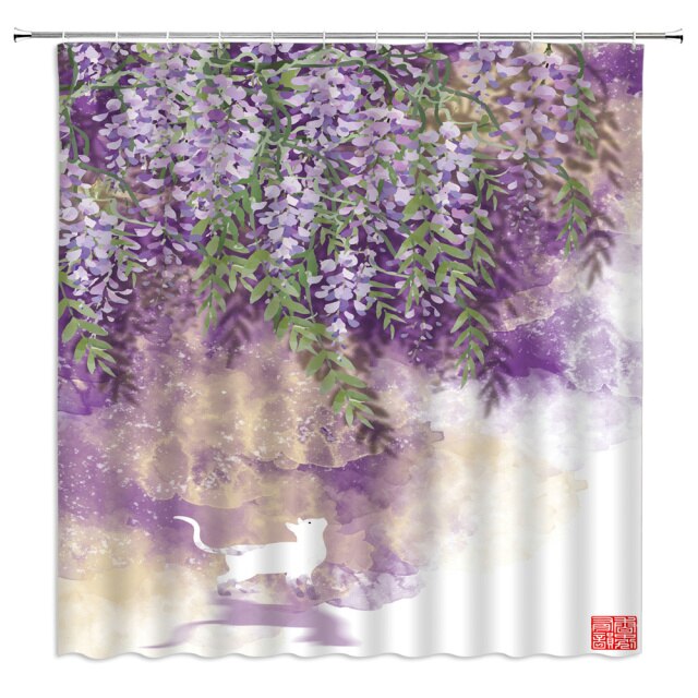 

Shower Curtain – Vintage Wooden Letter-180*180cm, 501 Original