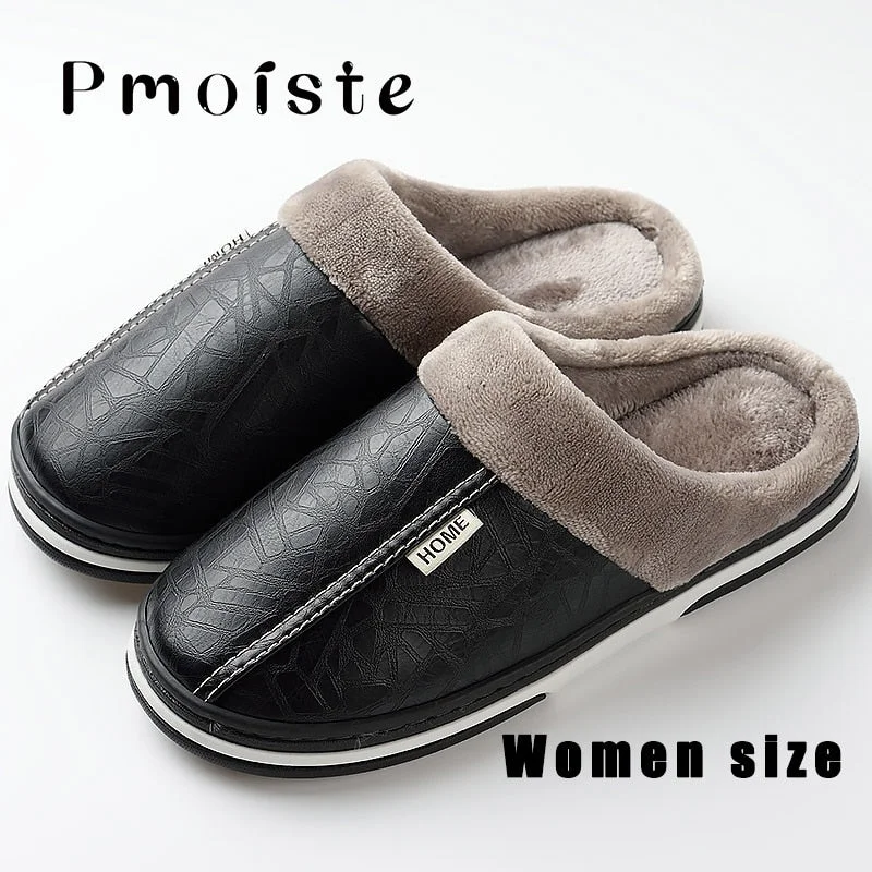 Women's slippers home Non-slip Plus Size 43-50 Winter slippers women Memory foam Indoor shoes Female Soft Ladies slippers Family