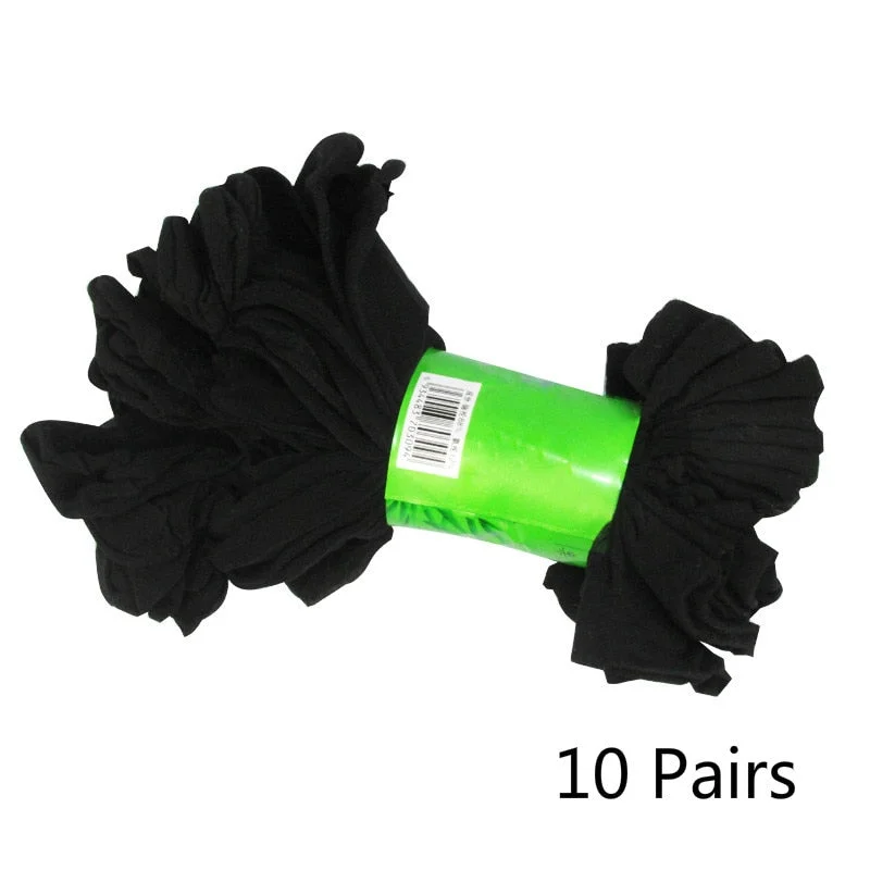 10 /20Pairs Summer bamboo female Short Socks Women's socks Thin Crystal Transparent Silk Socks  Girl Ankle Sox 2020