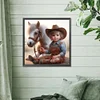 Diamond Painting-DIY Full Round Drill Cowboy Baby