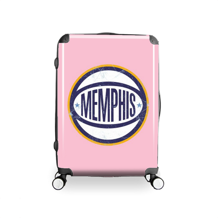 Memphis Retro Ball, Basketball Hardside Luggage