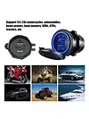 Car Charger Dual USB 12V-24V QC 3.0 Cigarette Lighter Socket with Touch Switch
