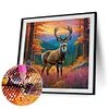Diamond Painting-DIY Full Round Drill Deer