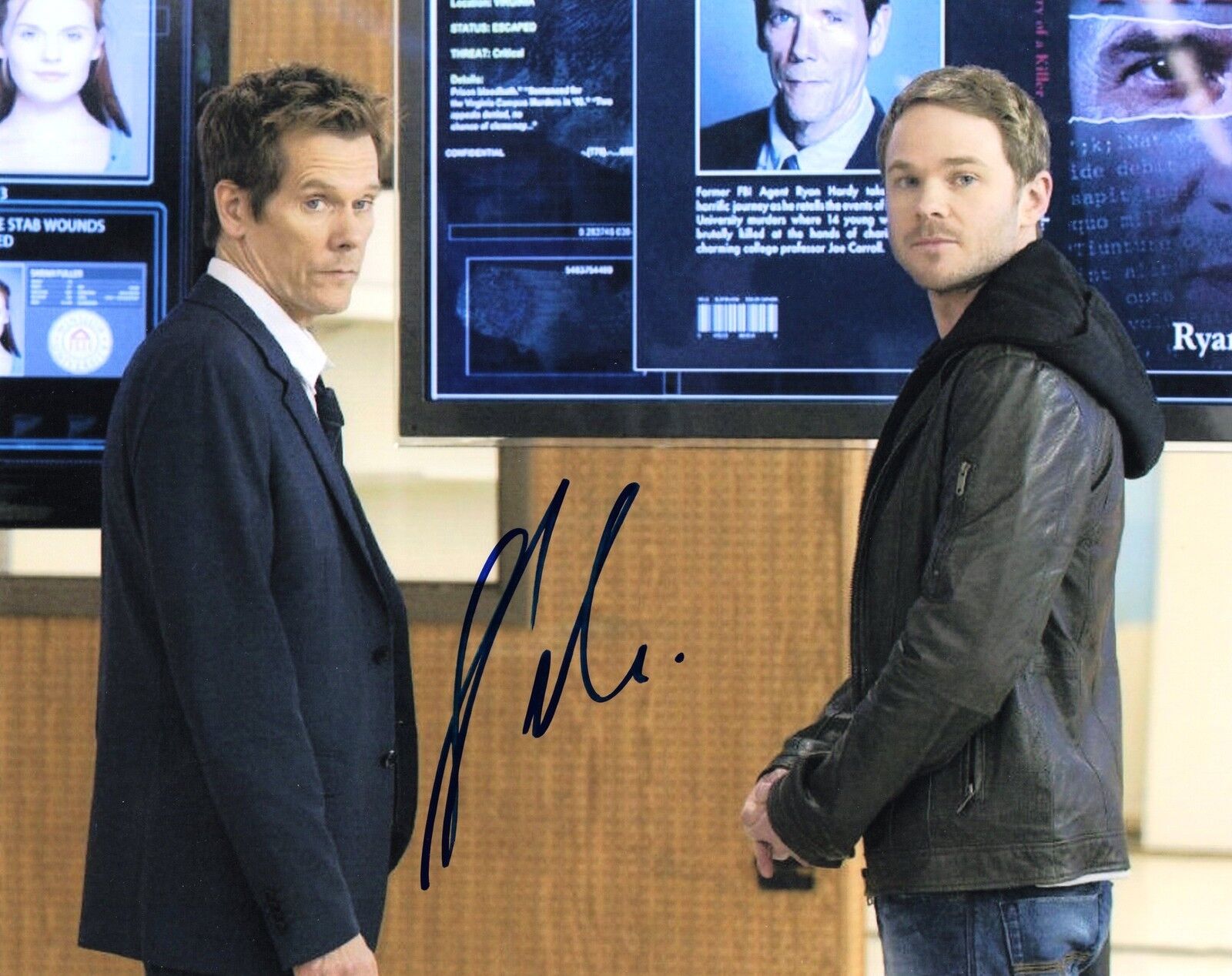 Shawn Ashmore signed The Following 8x10 Photo Poster painting w/COA Agent Mike Weston #2