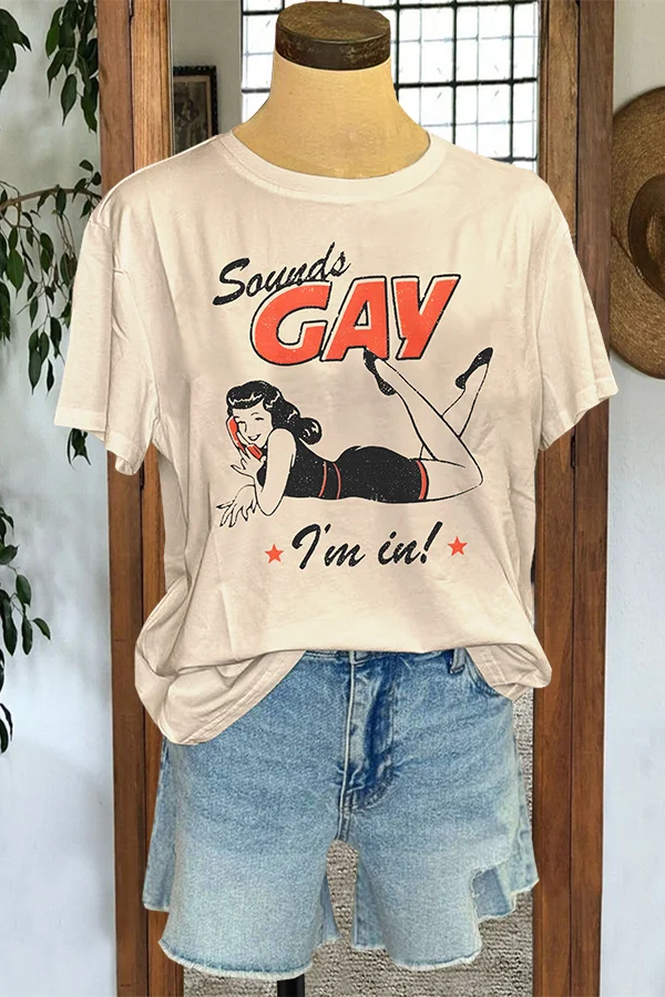 Funny Queer Girl T-shirt