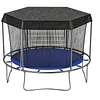Round Sun Protection Canopy Tear  Weather  Outdoor Protector Multi Purpose Full Coverage Sunshade for Backyard Garden Lawn Patio Use