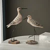 Mediterranean Vintage 3D Seabird Decorative Ornament (Pair)