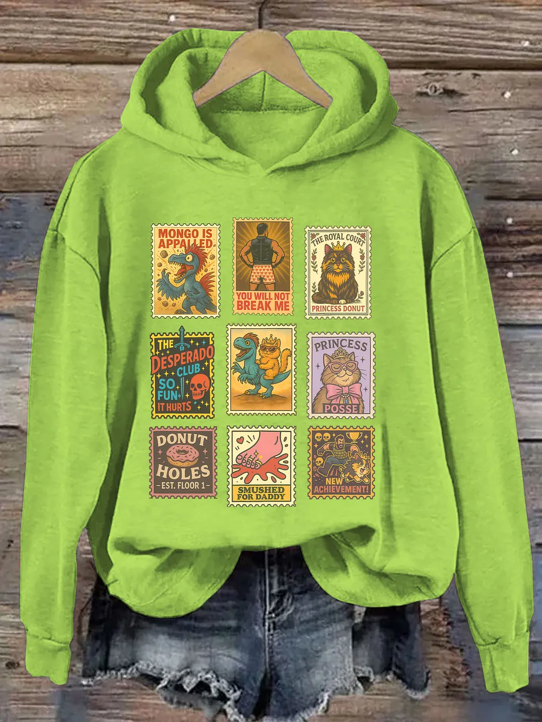 Vintage Stamp Hoodie
