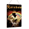 Rainbow rising - Enseignes en bois(20*30cm/30*40cm)