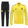 Joyfball 2025/2026 Dortmund Long Zipped Jacket Yellow Soccer Jersey 1:1 Thai Quality 