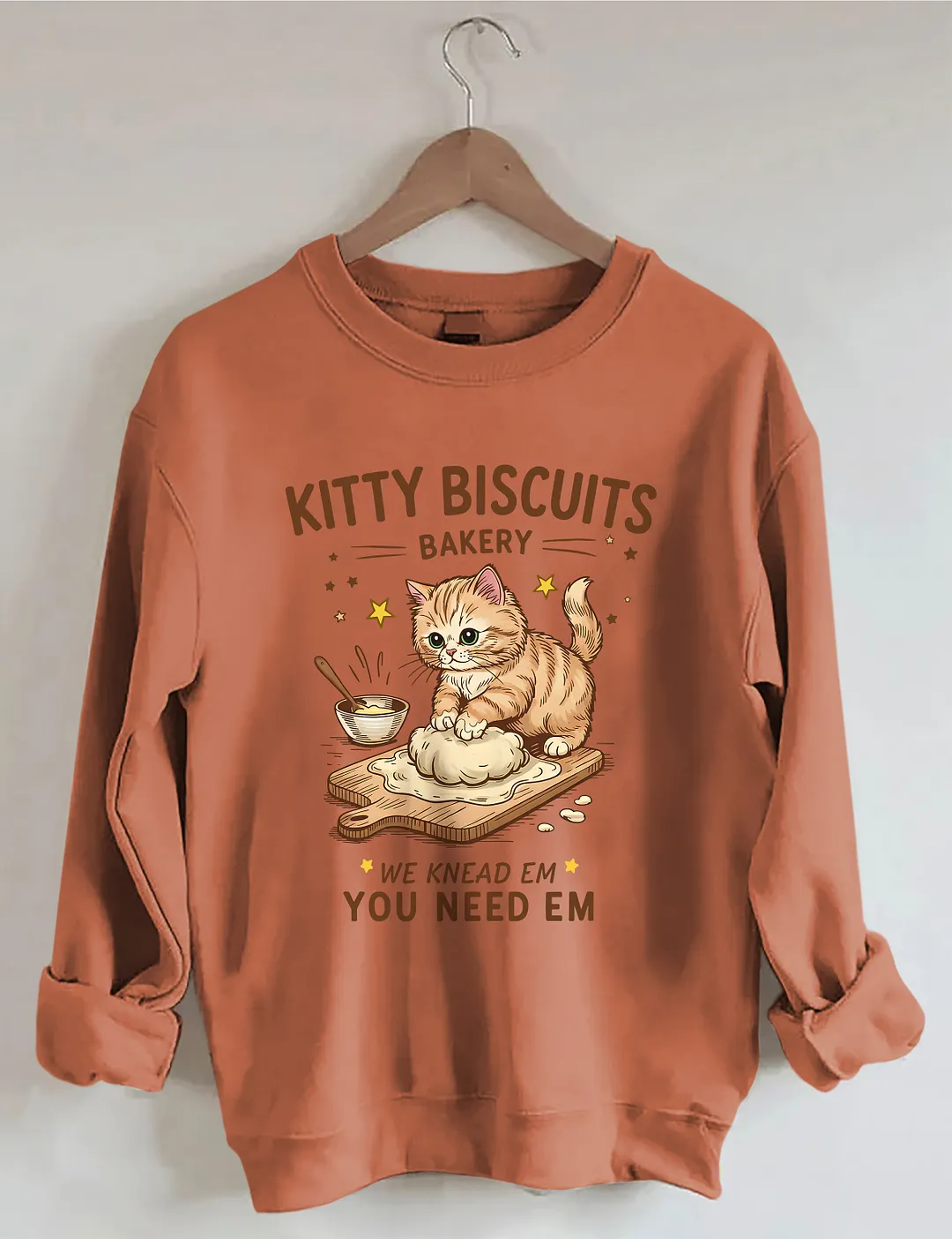 Kitty Biscuits Bakery Sweatshirt