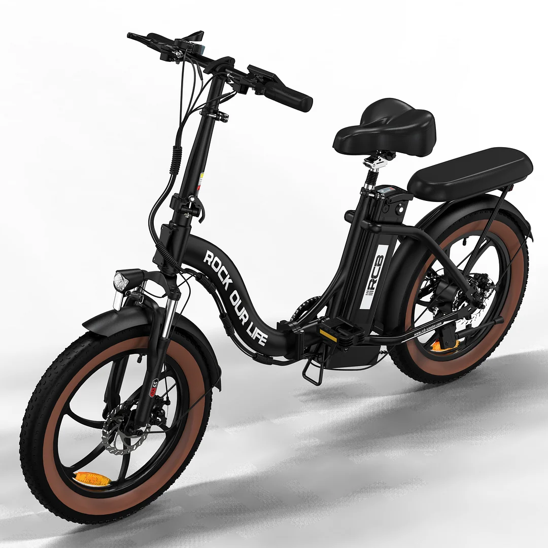RCB RK6S Fat Tire Folding Electric Bicycle(RCB E BIKE)