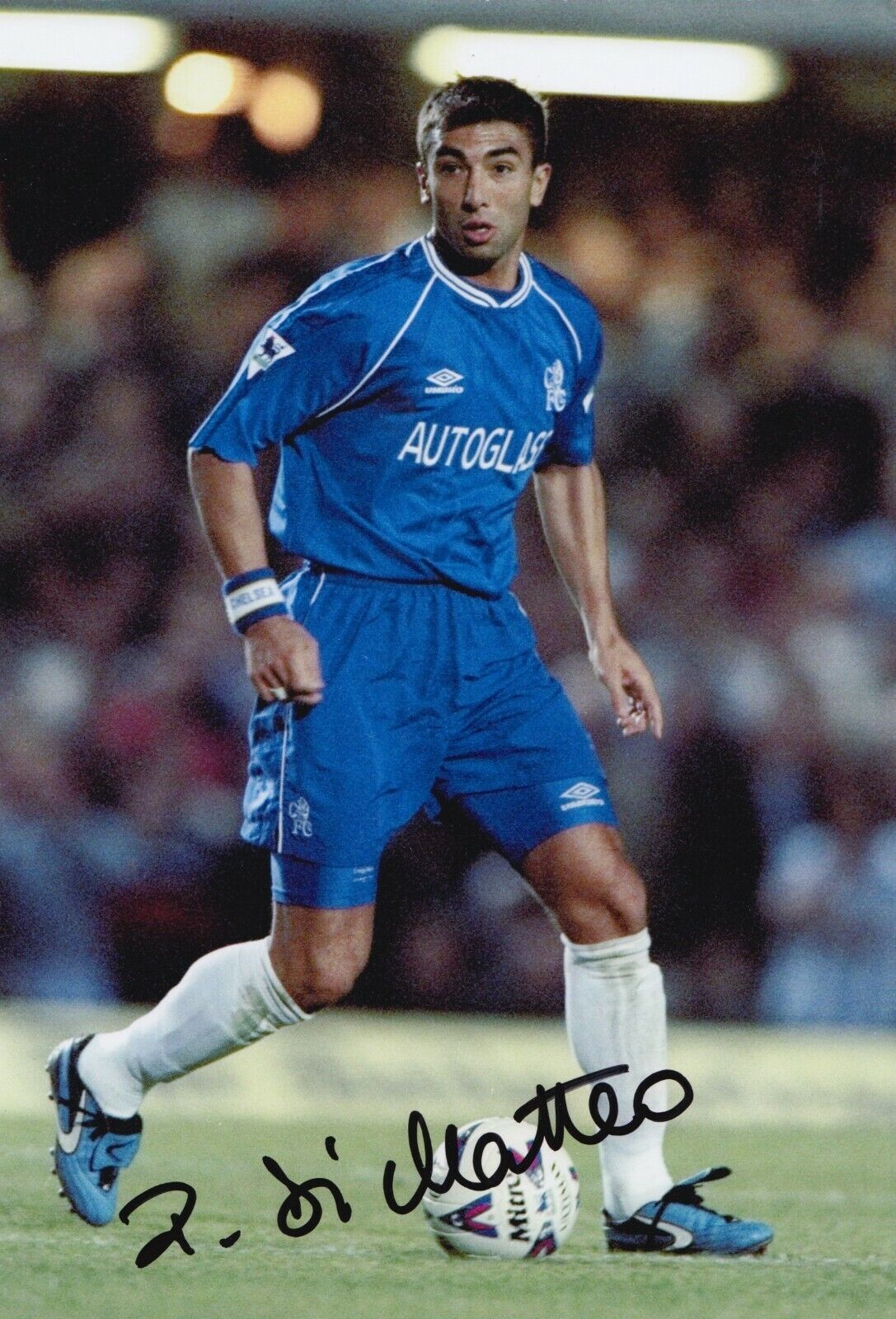 Roberto Di Matteo Hand Signed 12x8 Photo Poster painting - Chelsea Autograph 1.