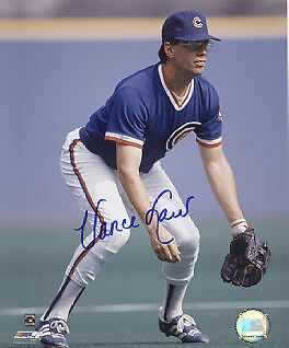 VANCE LAW CHICAGO CUBS ACTION SIGNED 8x10