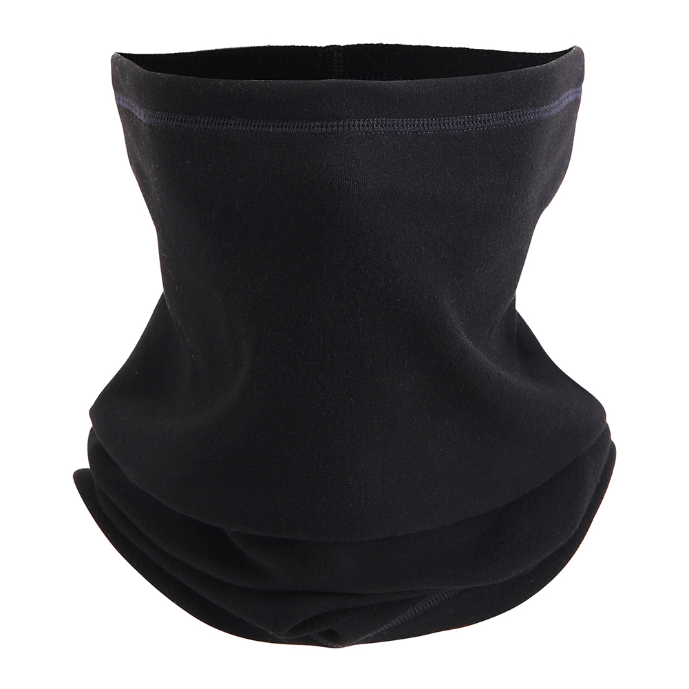 

Warm Thickened Windproof Neck Gaiter Face Mask Outdoor Sports Cycling Scarf, Black, 501 Original